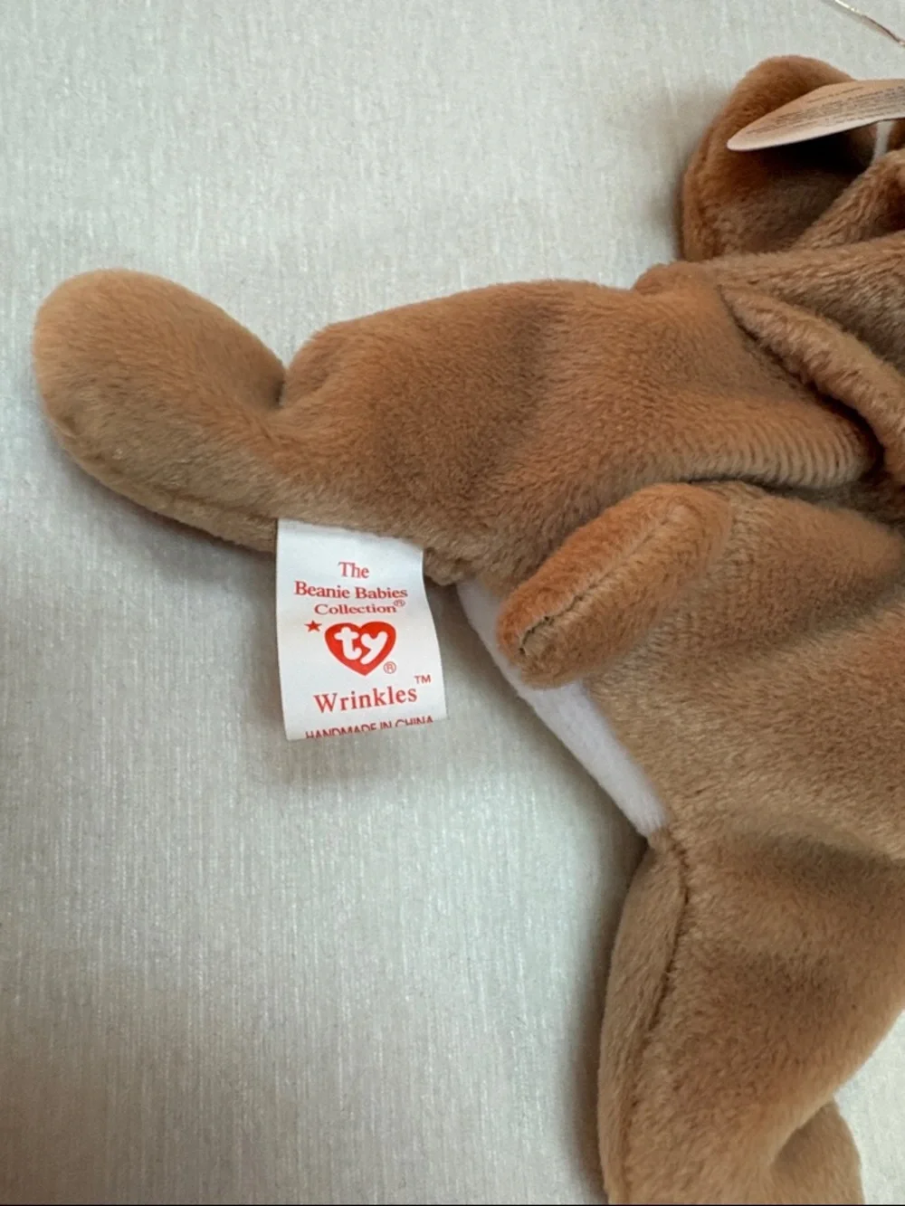 Ty Beanie Baby Wrinkles - 1996- New with tag